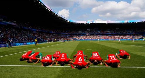 بعد تألقه في باريس 2024.. القادسية السعودي يتمسك بضم لاعب المغرب